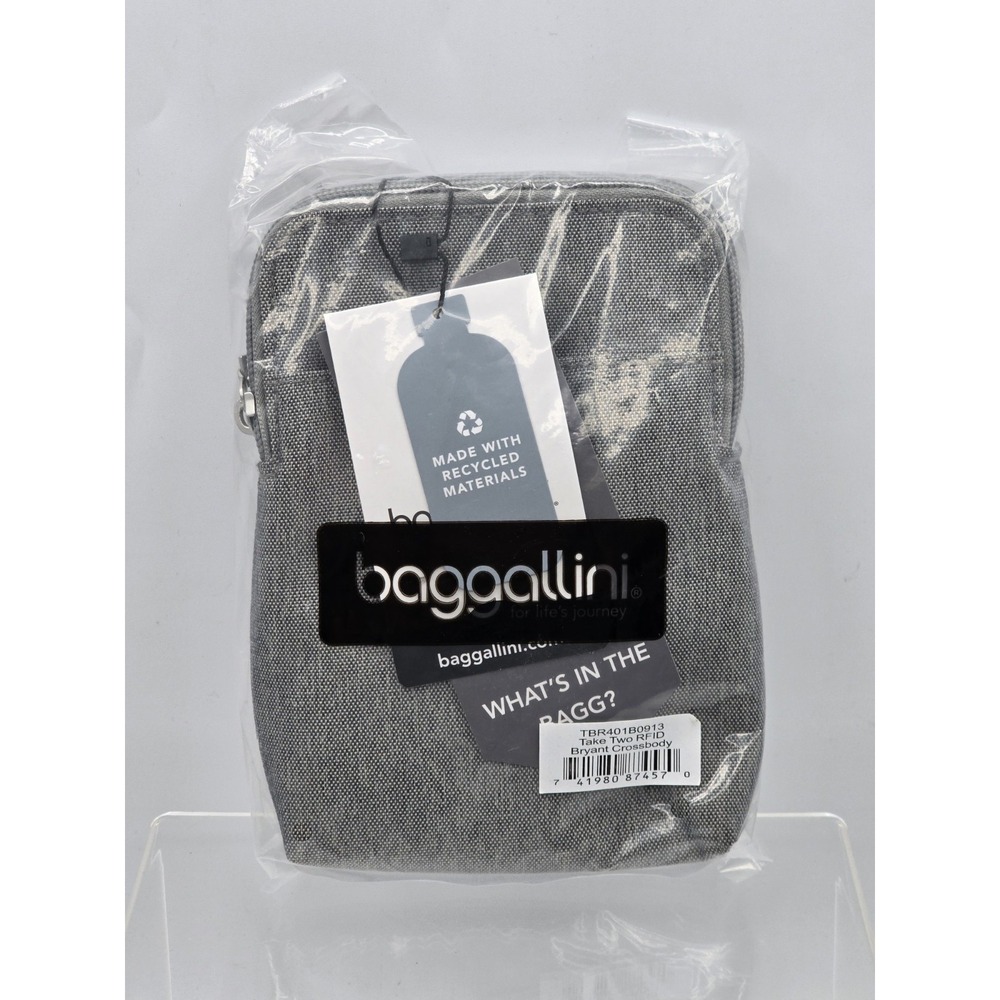 Baggallini Take Two RFID Bryant Crossbody - 5x7.25" Small Phone Wallet‎ Cross
